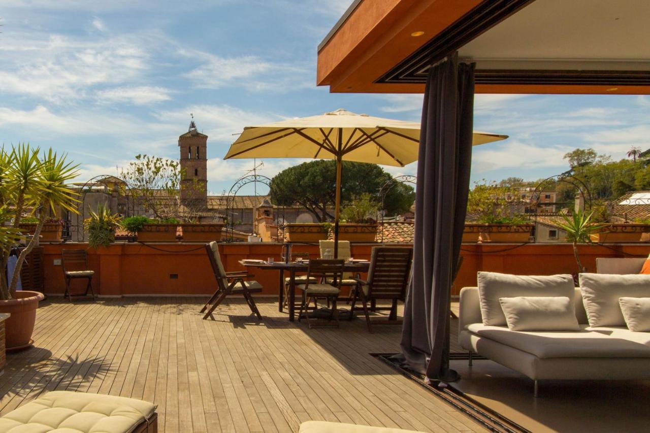 Pelliccia 11 Trastevere Penthouse Roma Esterno foto