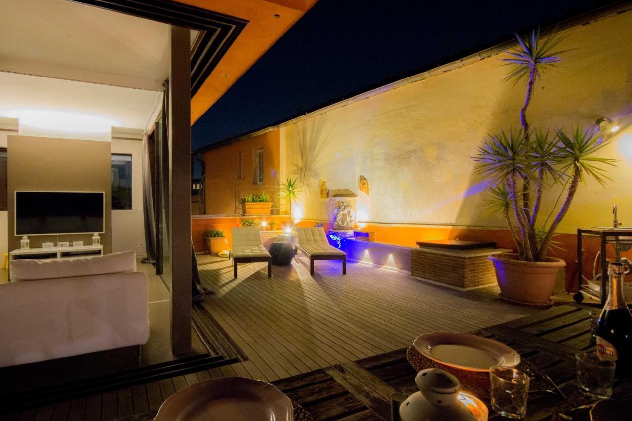 Pelliccia 11 Trastevere Penthouse Roma Esterno foto