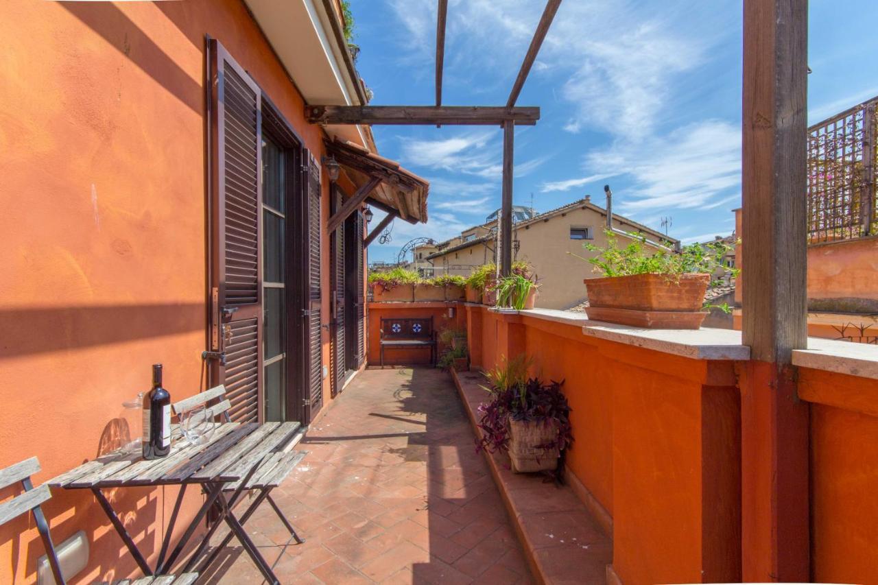 Pelliccia 11 Trastevere Penthouse Roma Esterno foto