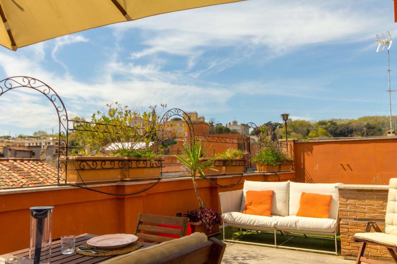 Pelliccia 11 Trastevere Penthouse Roma Esterno foto