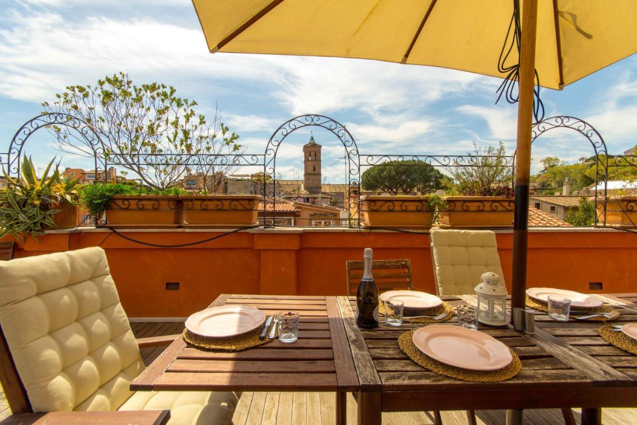 Pelliccia 11 Trastevere Penthouse Roma Esterno foto
