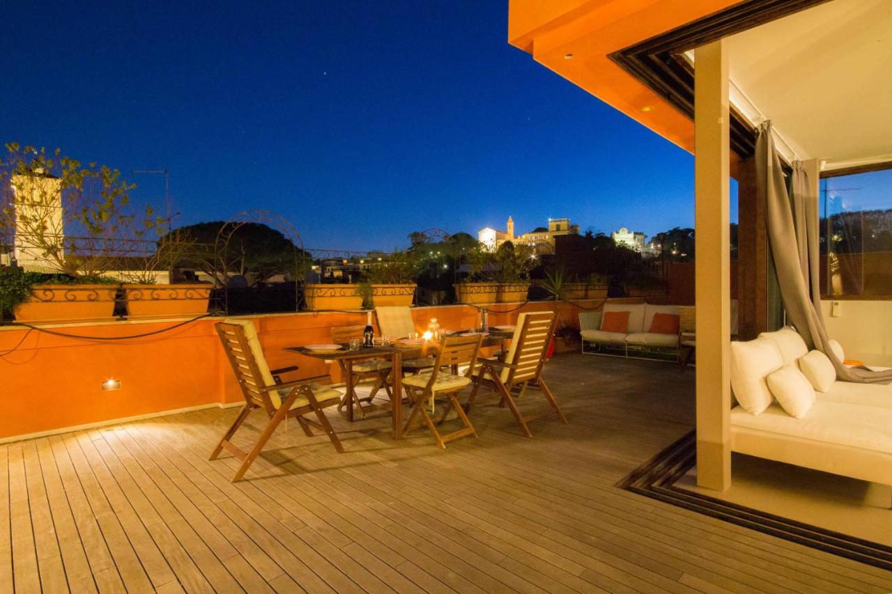 Pelliccia 11 Trastevere Penthouse Roma Esterno foto
