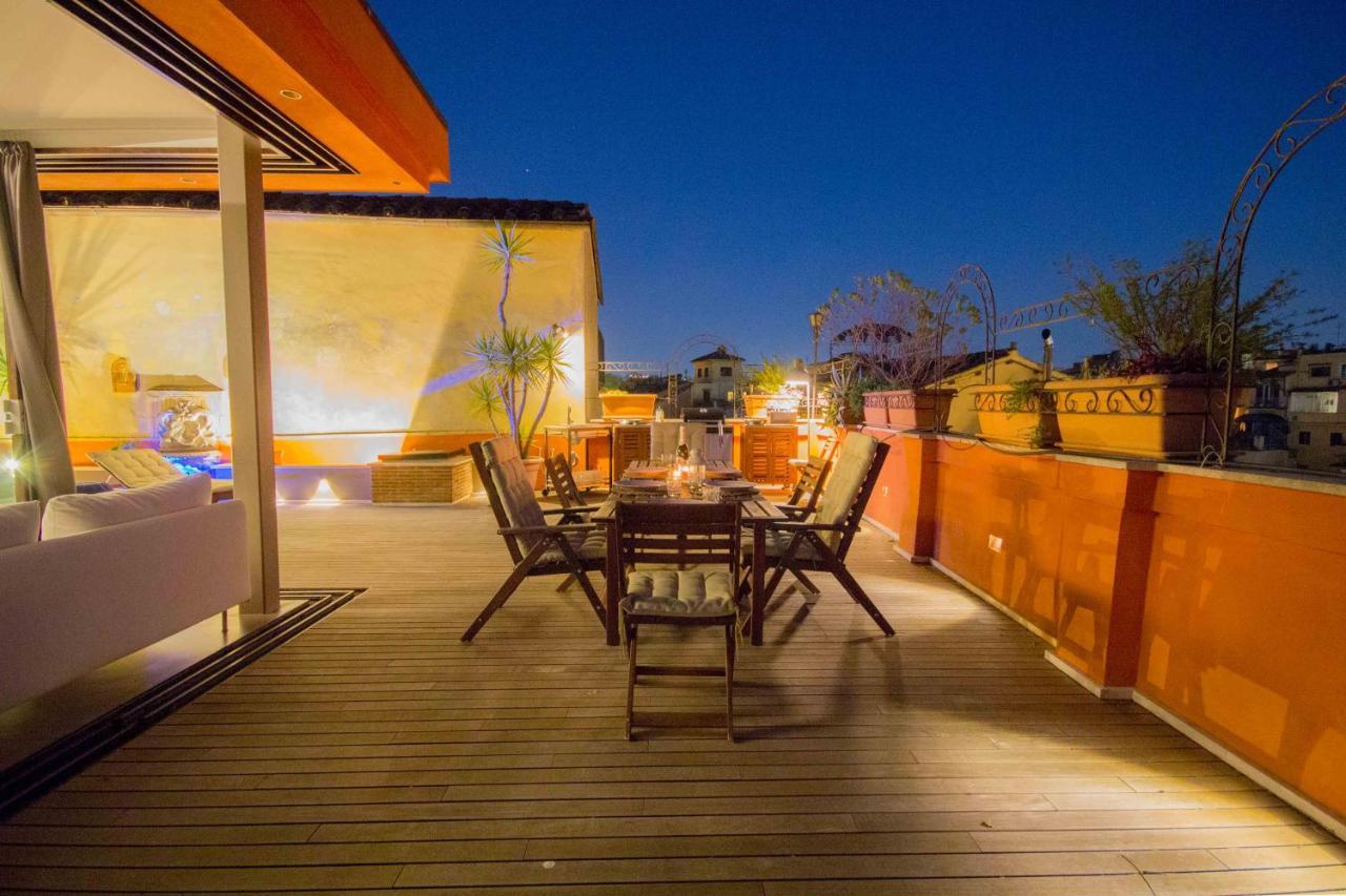 Pelliccia 11 Trastevere Penthouse Roma Esterno foto